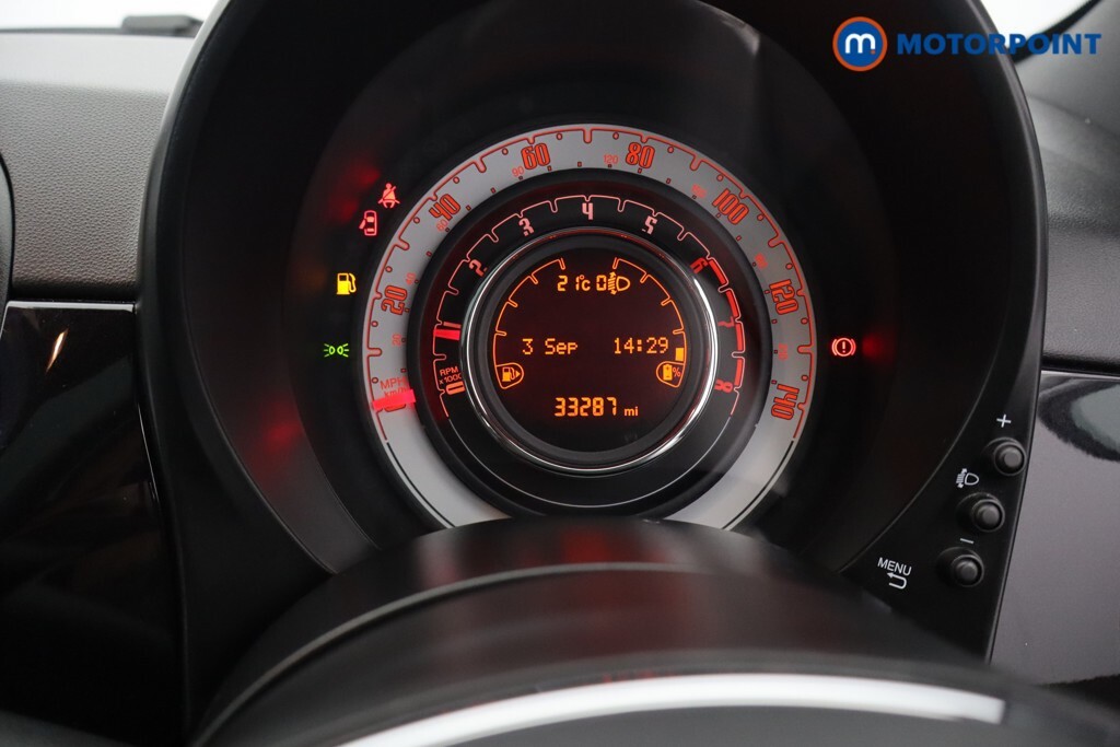 Fiat 500 Hatchback Red #11