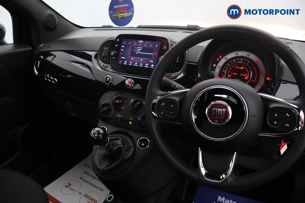 Fiat 500 Hatchback Red #7