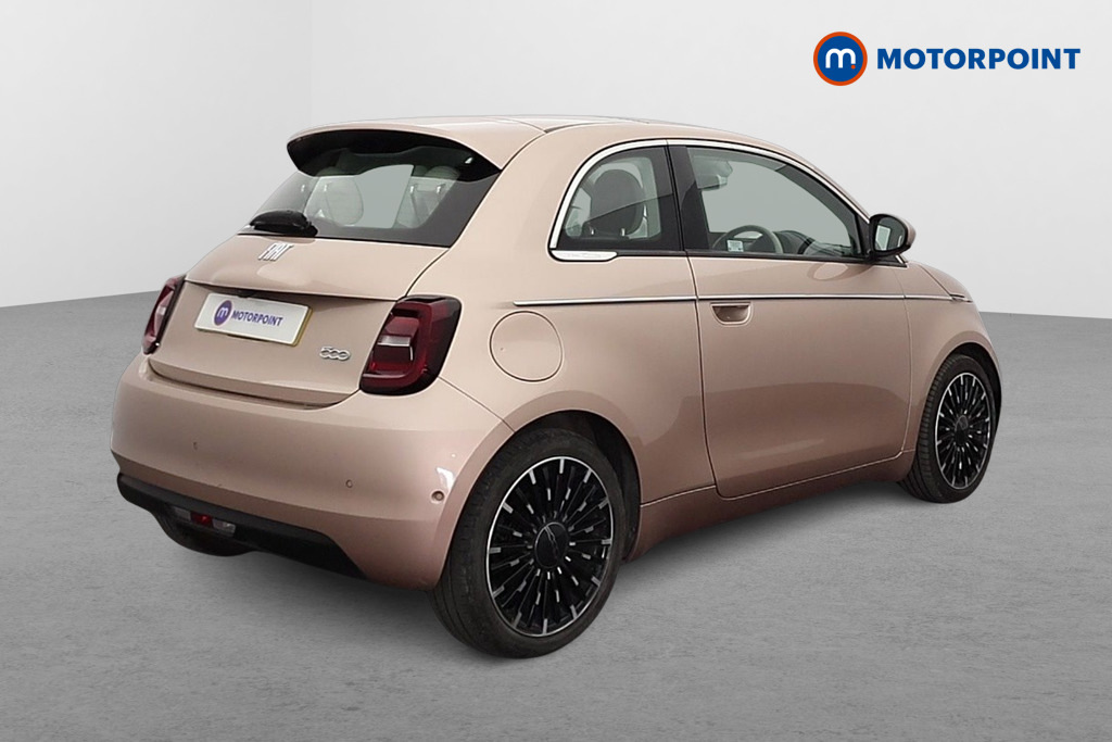 Fiat 500 500E Red Red #7