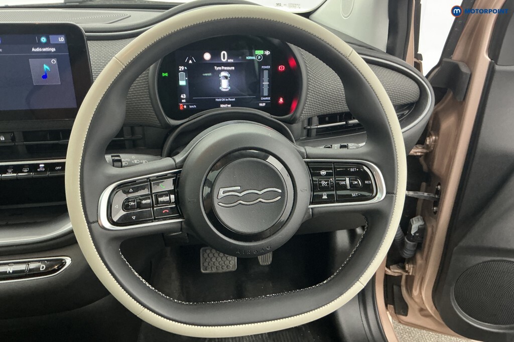 Fiat 500 500E Red Red #14
