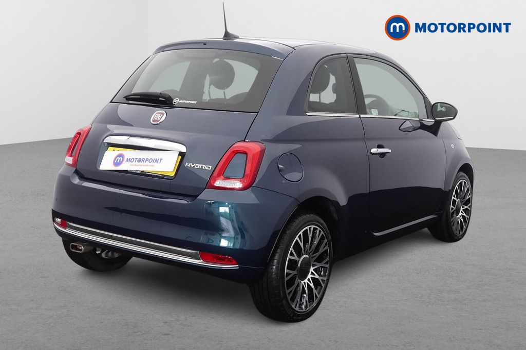 Fiat 500 Standard Blue #7