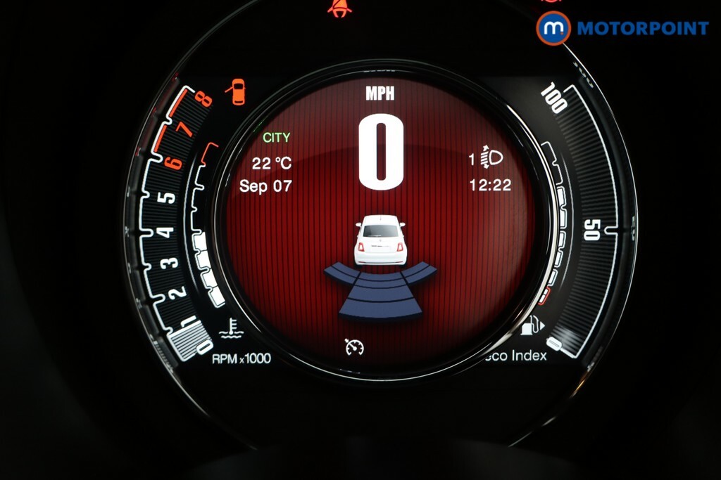 Fiat 500 Standard Blue #26