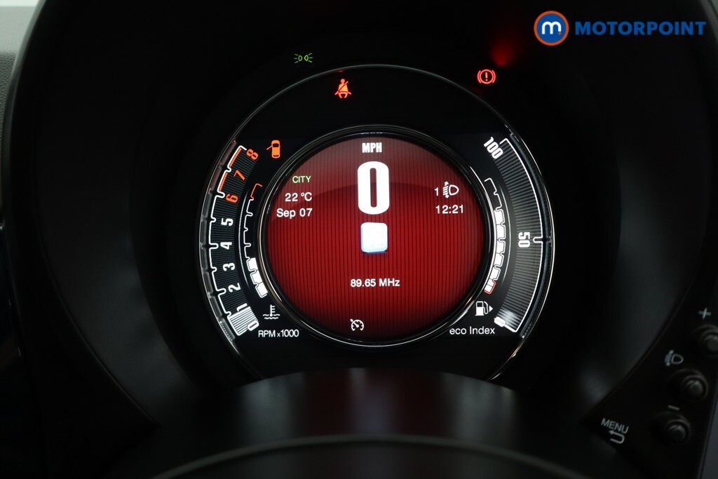 Fiat 500 Standard Blue #12