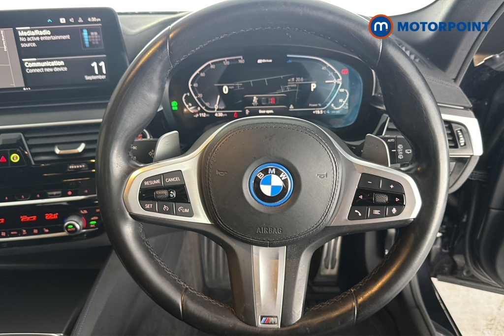 BMW 5 Series M550i Xdrive Black #10