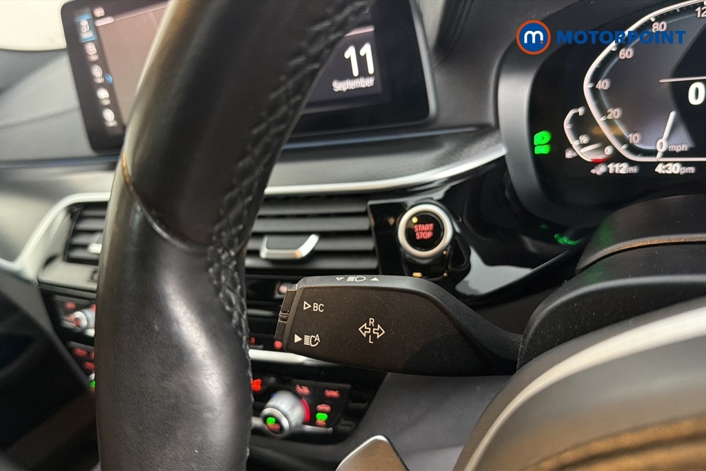 BMW 5 Series M550i Xdrive Black #13