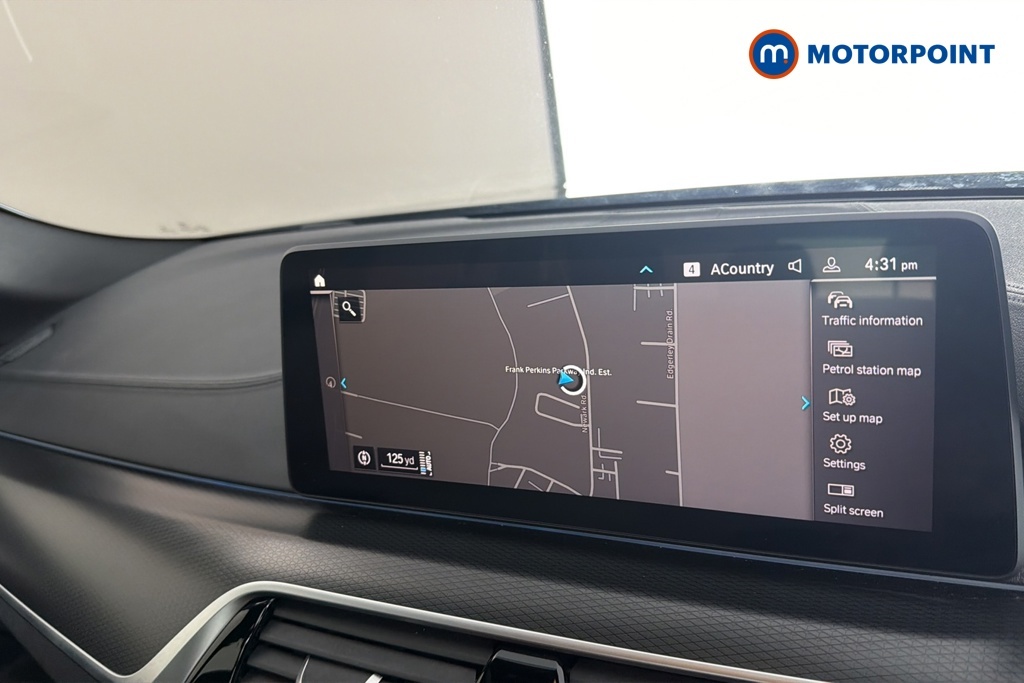 BMW 5 Series M550i Xdrive Black #17