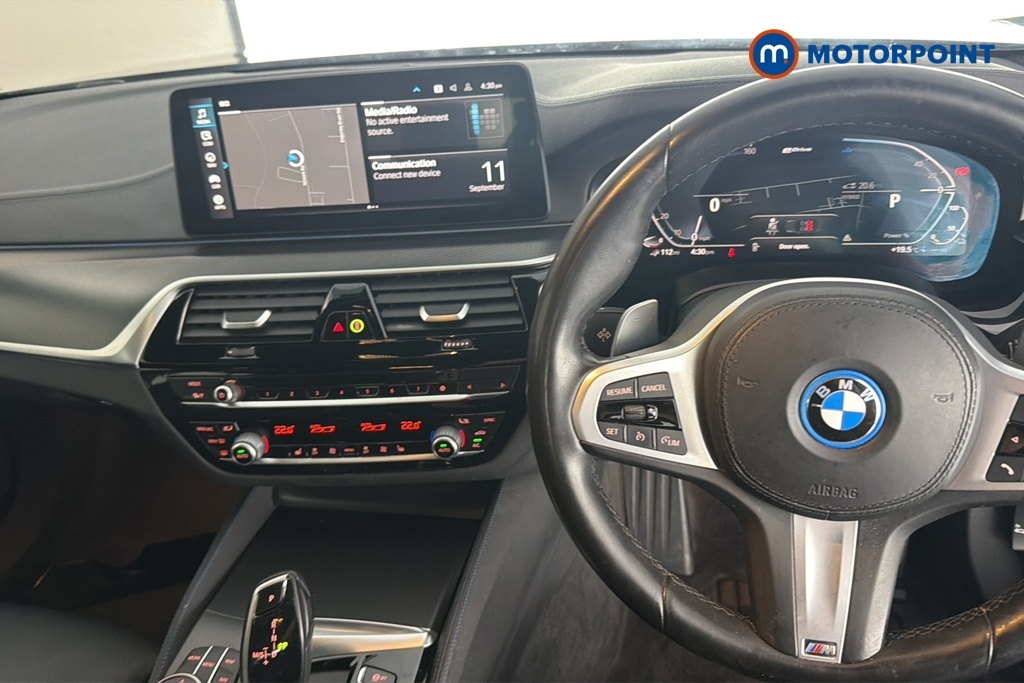 BMW 5 Series M550i Xdrive Black #9