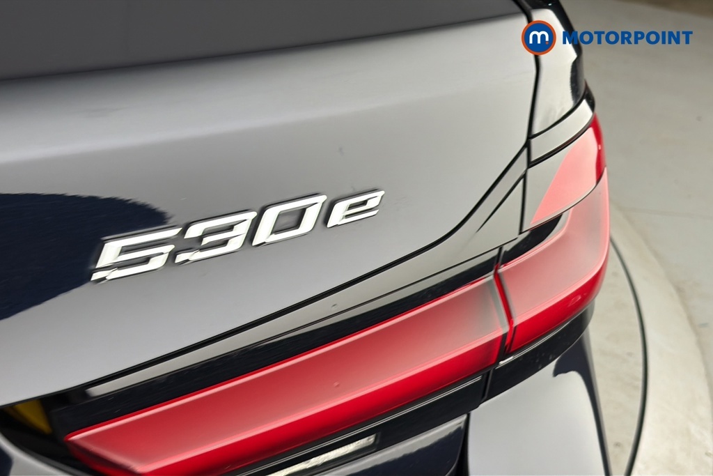 BMW 5 Series M550i Xdrive Black #36