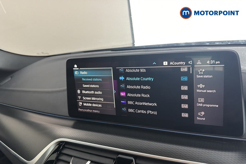 BMW 5 Series M550i Xdrive Black #16