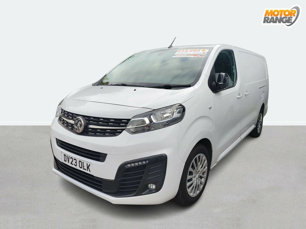 Vauxhall Vivaro 2900 1.5D 100Ps Pro H1 Van Lwb DV23OLK White #3
