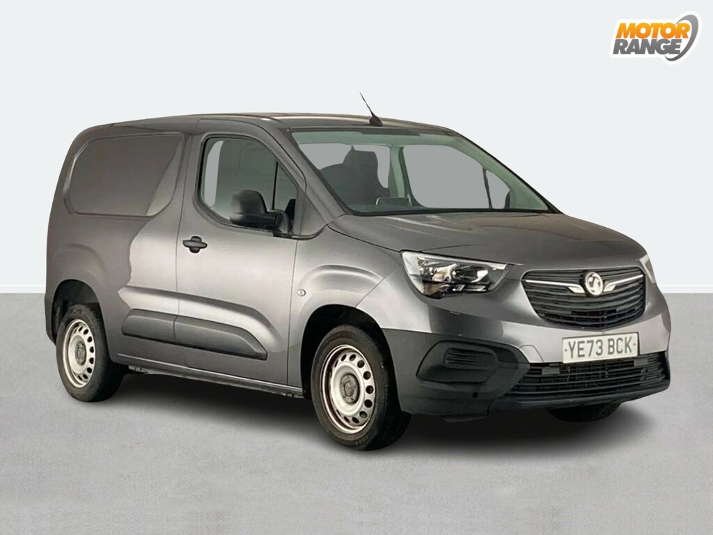 Vauxhall Combo 2300 1.5 Turbo D 100Ps H1 Prime Van YE73BCK Grey