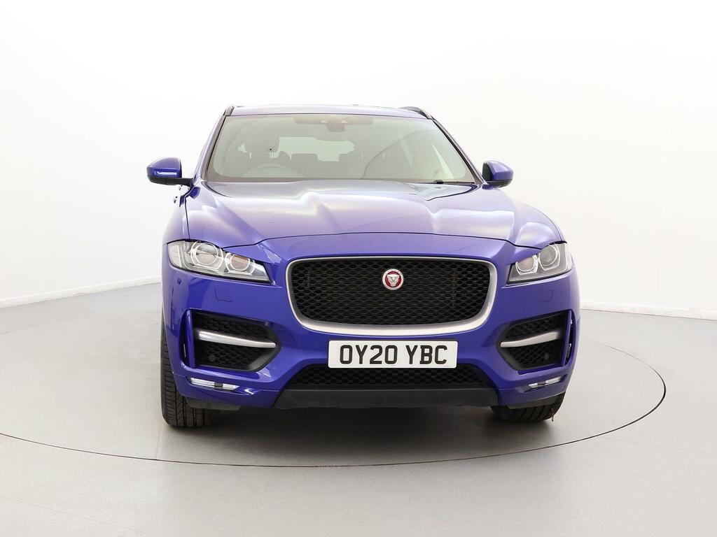 Jaguar F-Pace 2.0D 240 R-sport Awd OY20YBC Blue #2