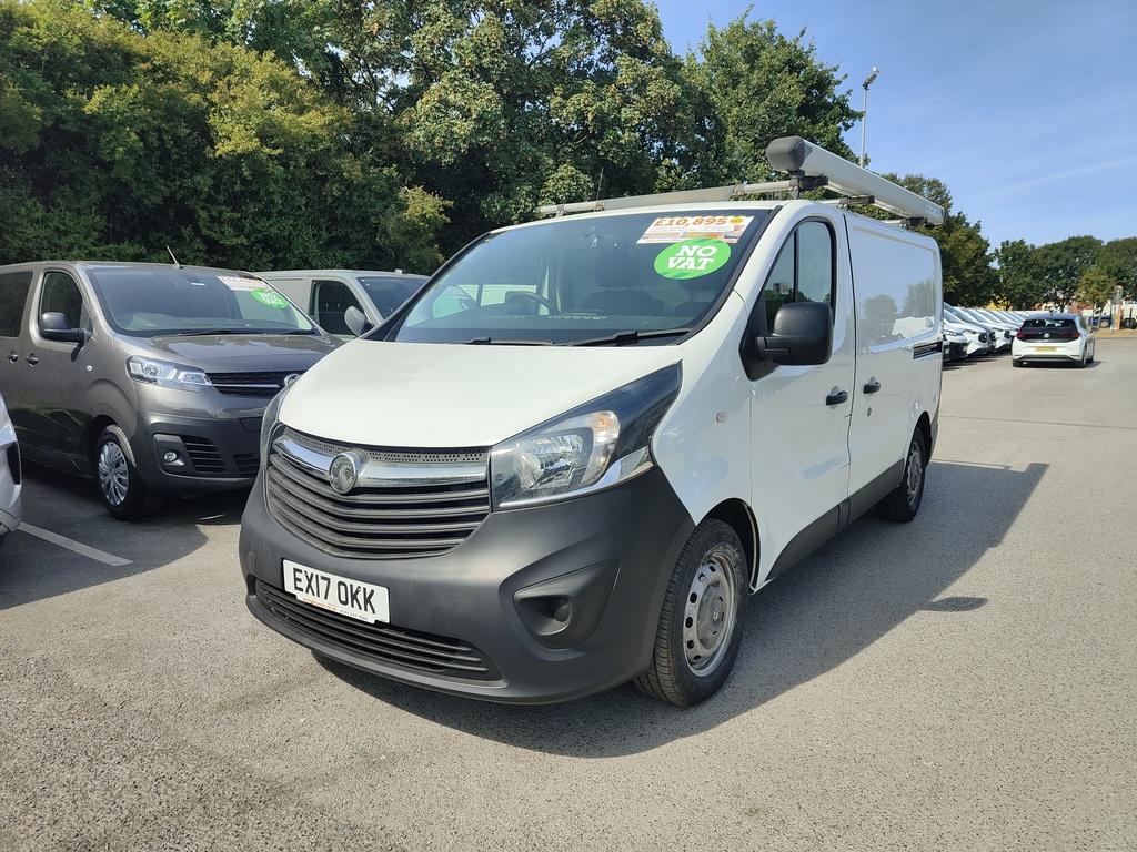 Vauxhall Vivaro 2700 1.6Cdti 120Ps H1 Van White #3
