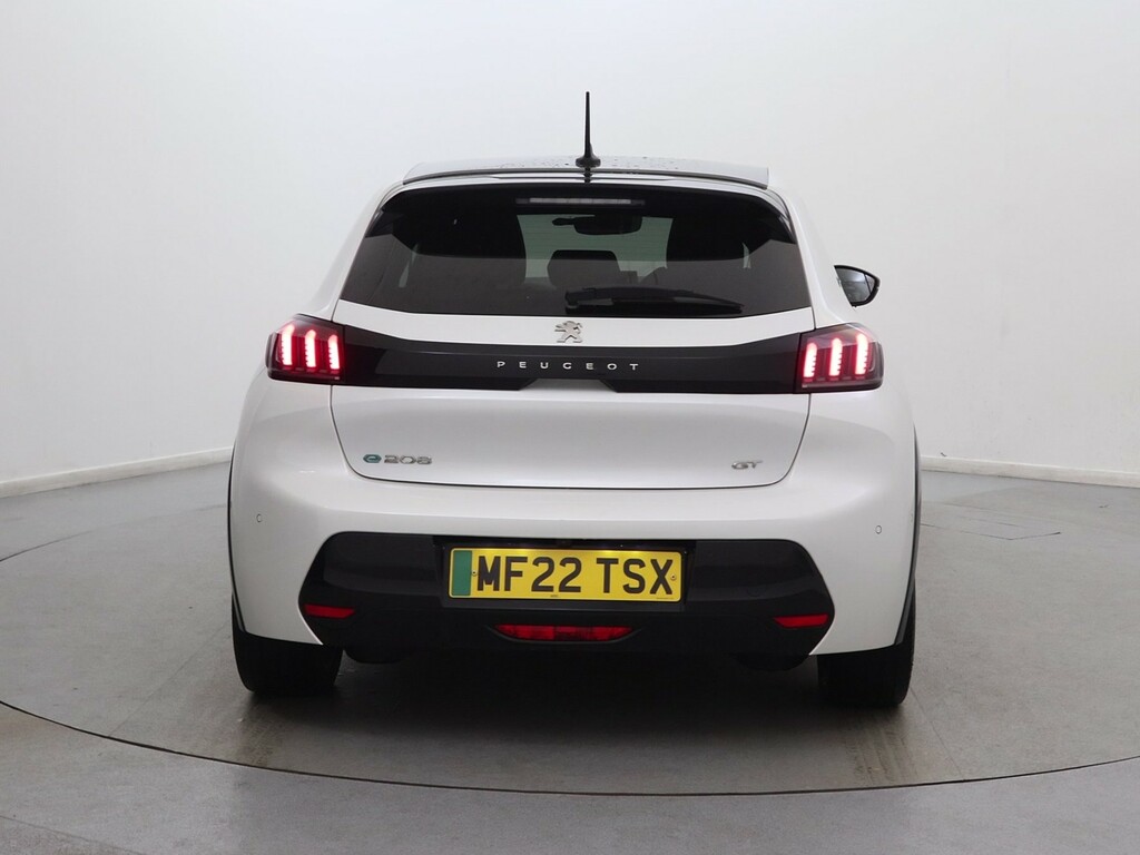 Peugeot e-208 100Kw Gt Premium 50Kwh White #6