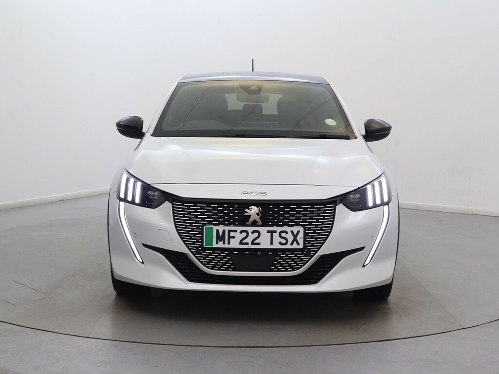 Peugeot e-208 100Kw Gt Premium 50Kwh White #2