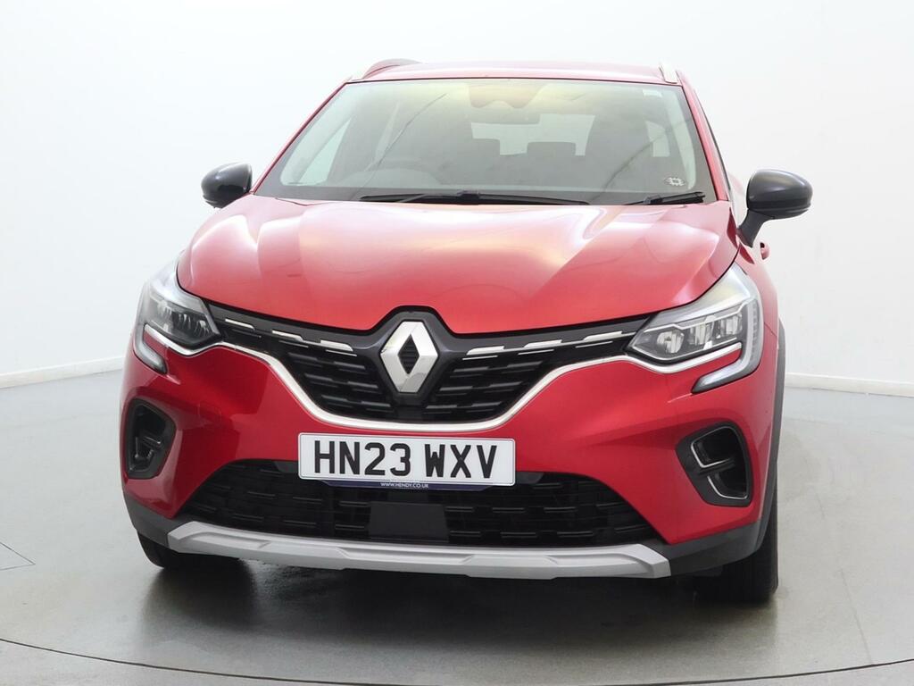 Renault Captur 1.6 E-tech Plug-in Hybrid 160 Techno HN23WXV Red #2