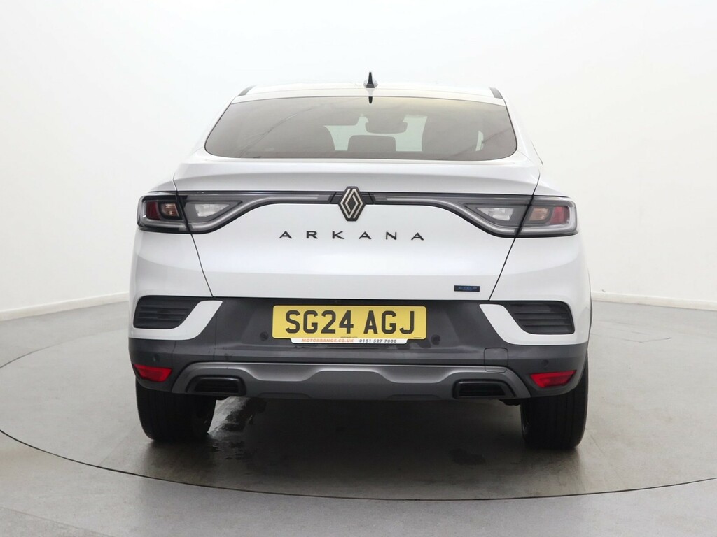 Renault Arkana 1.6 E-tech Fhev 145 Esprit Alpine White #6