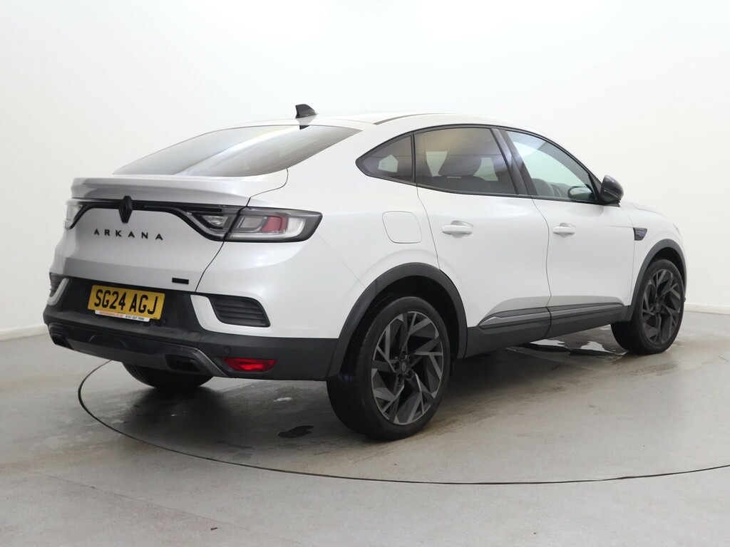 Renault Arkana 1.6 E-tech Fhev 145 Esprit Alpine White #5