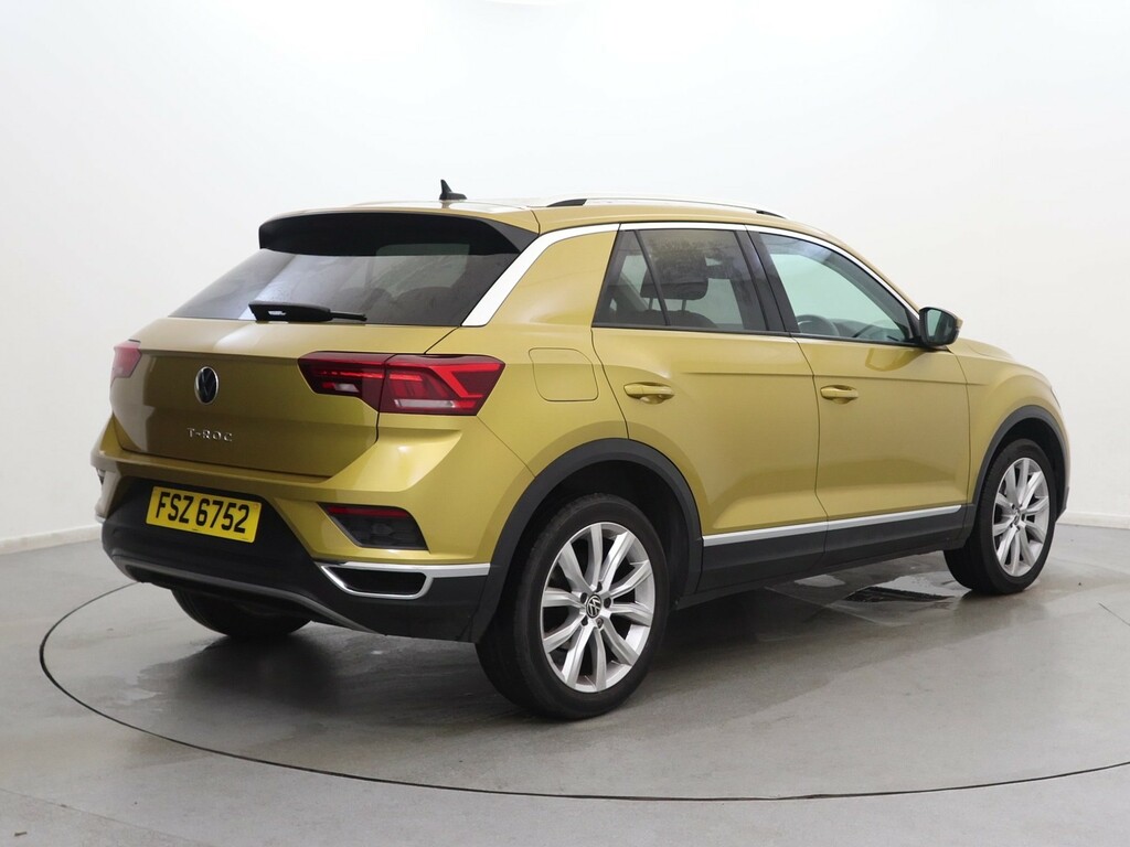 Volkswagen T-Roc 1.5 Tsi Evo Sel Dsg Yellow #5