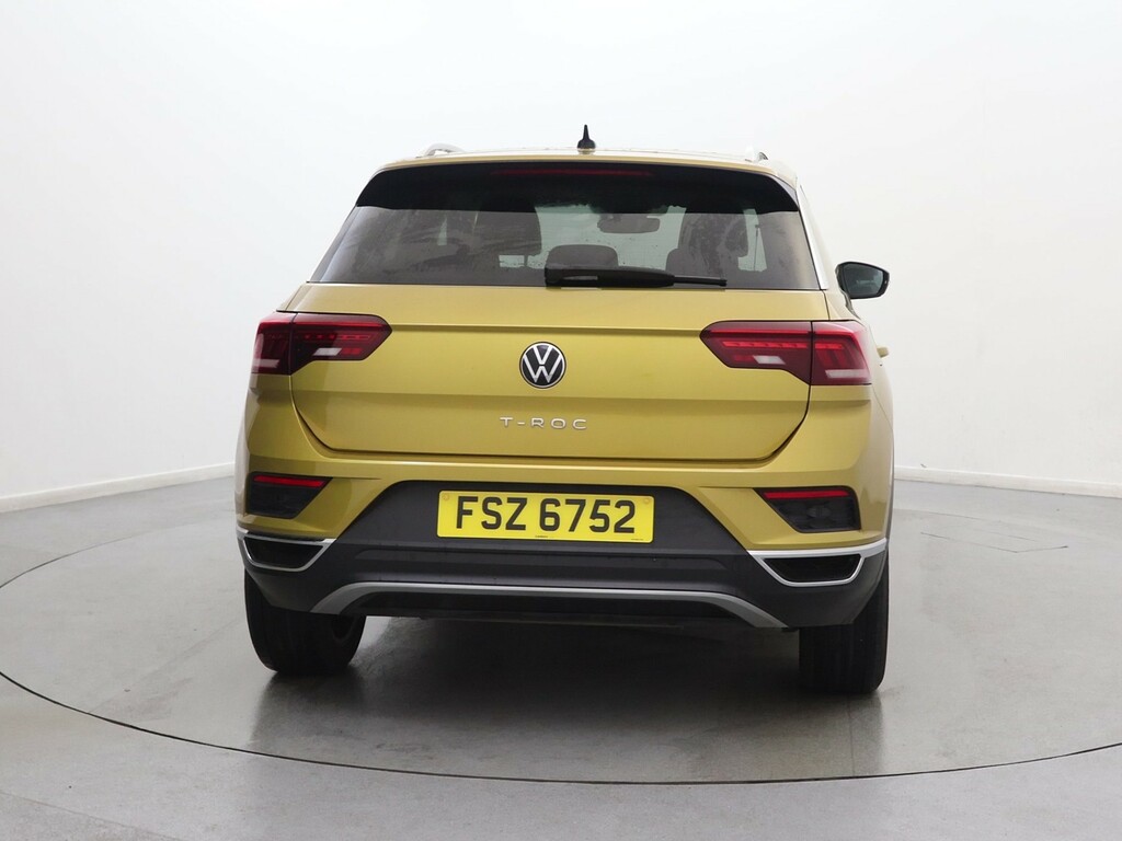 Volkswagen T-Roc 1.5 Tsi Evo Sel Dsg Yellow #6