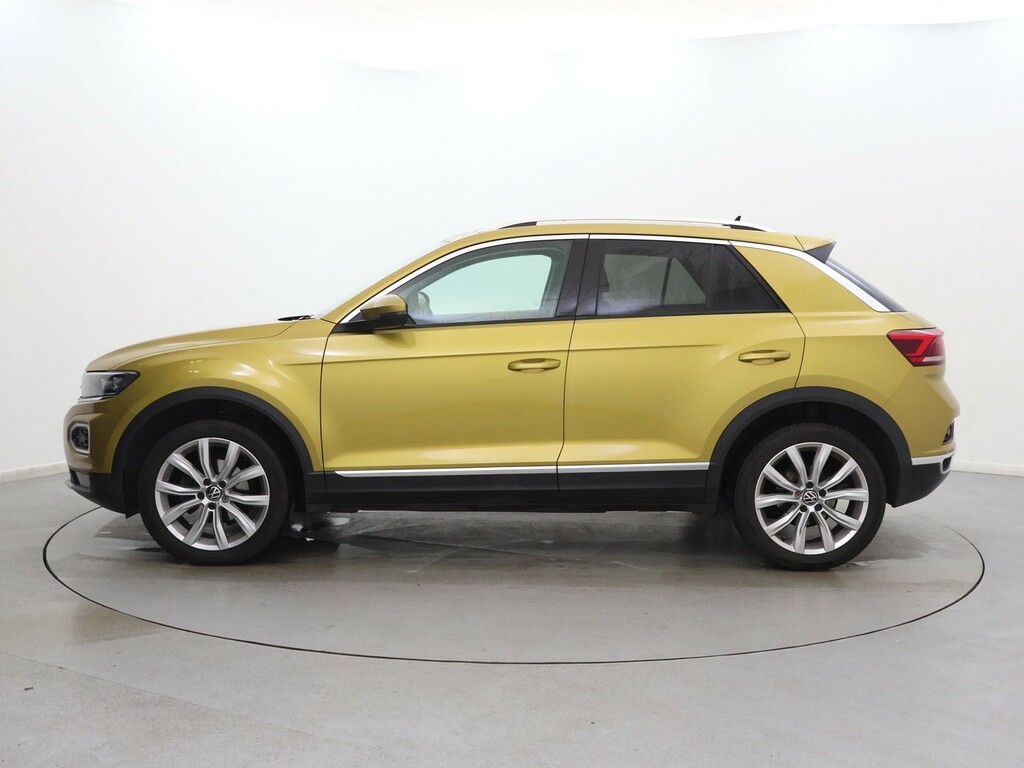 Volkswagen T-Roc 1.5 Tsi Evo Sel Dsg Yellow #4