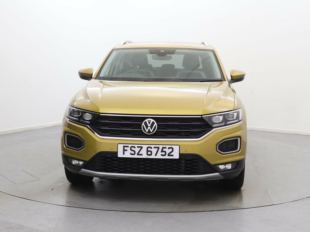 Volkswagen T-Roc 1.5 Tsi Evo Sel Dsg Yellow #2
