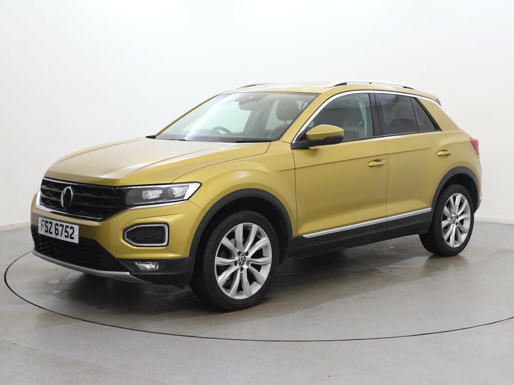 Volkswagen T-Roc 1.5 Tsi Evo Sel Dsg Yellow #3