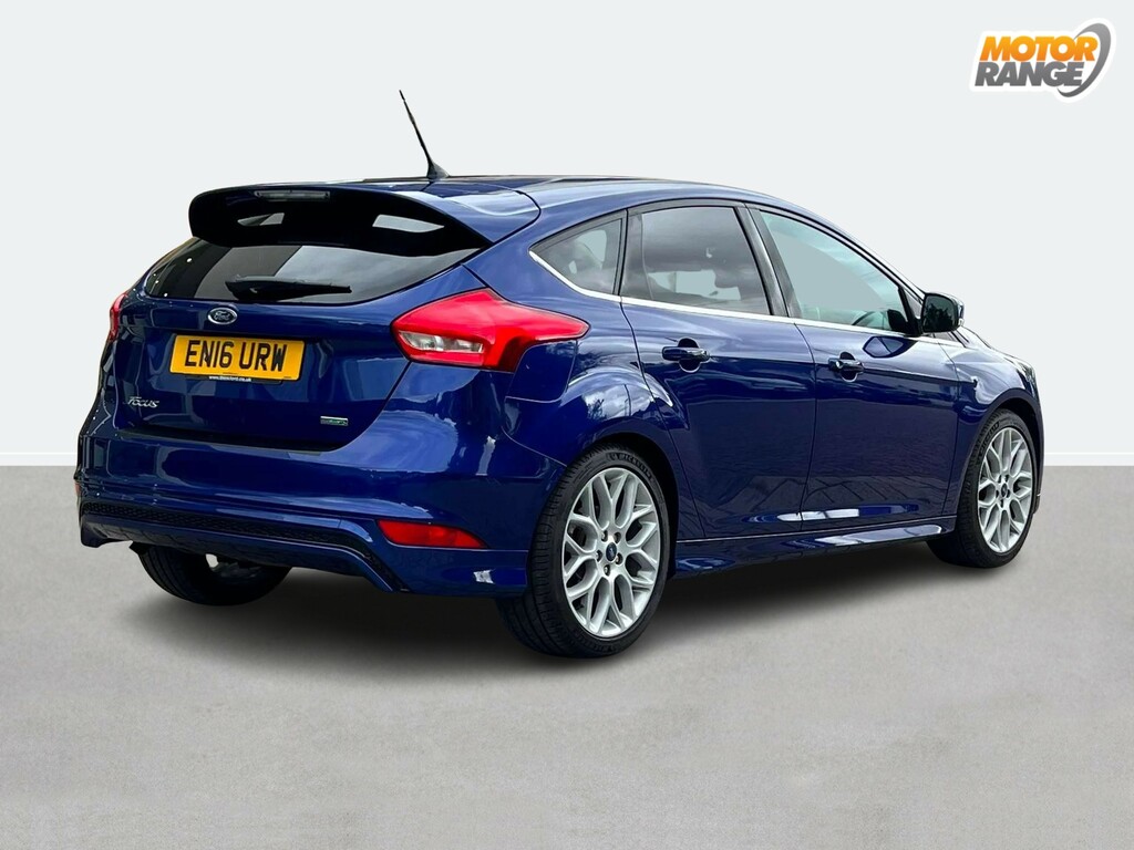 Ford Focus 1.0 Ecoboost 125 Zetec S EN16URW Blue #4