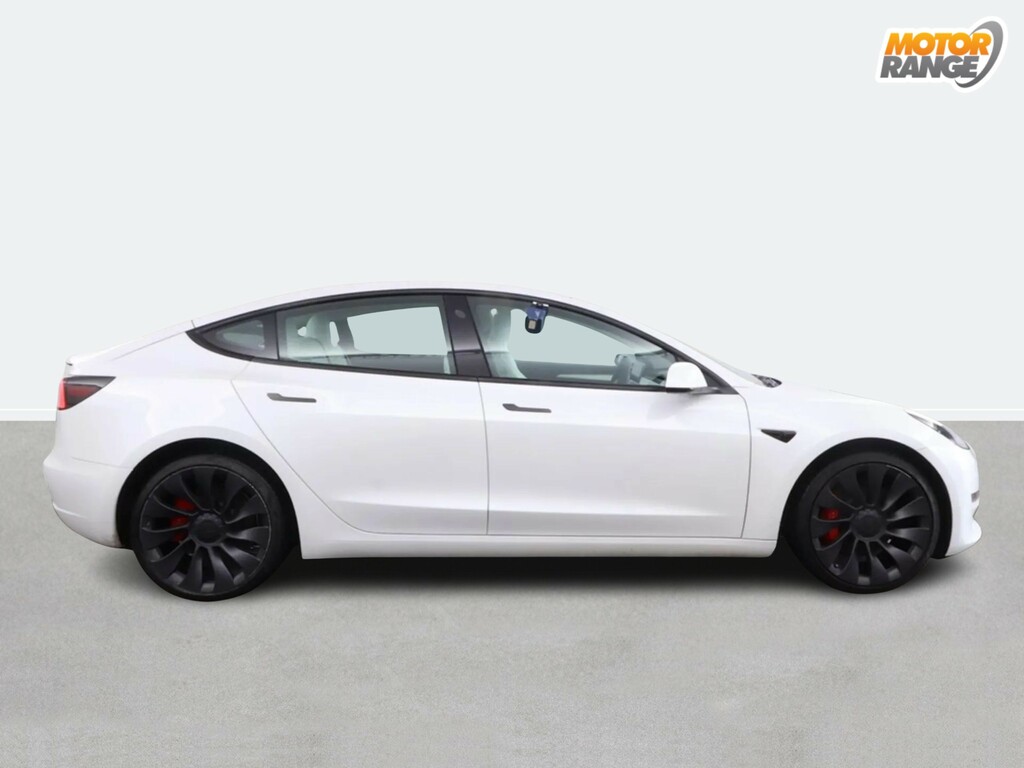 Tesla Model 3 Performance Awd Performance Upgrade White #5