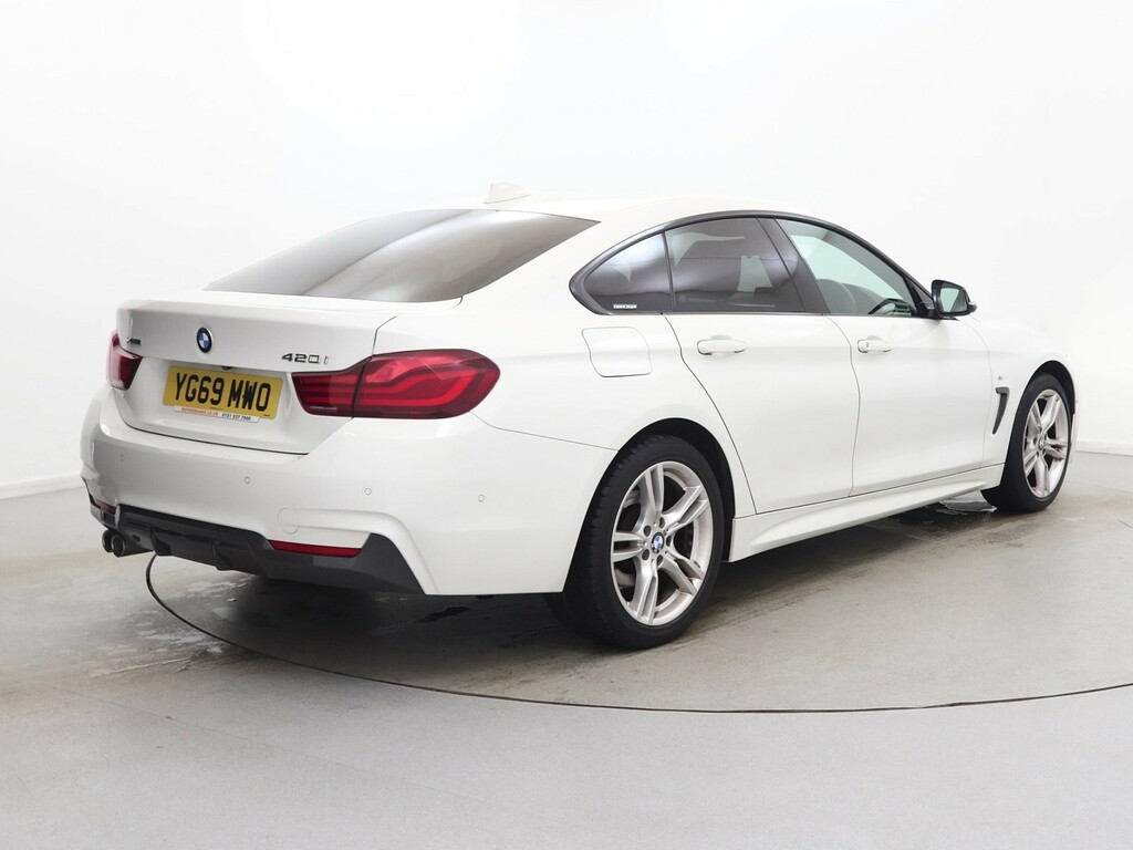 BMW 4 Series 420I Xdrive M Sport Professional Media White #5