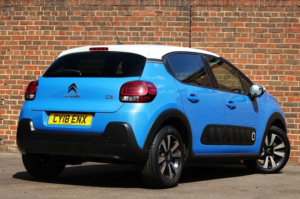 Citroen C3 1.2 Puretech Gpf Flair Hatchback Eat6 E CY18ENX Blue #5