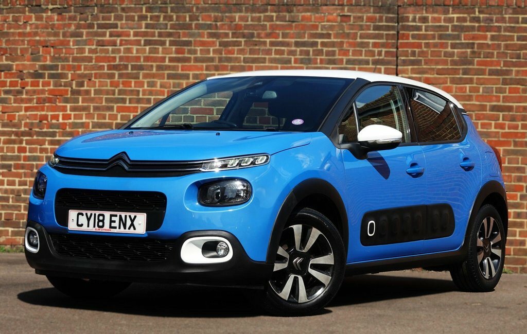 Citroen C3 1.2 Puretech Gpf Flair Hatchback Eat6 E Blue