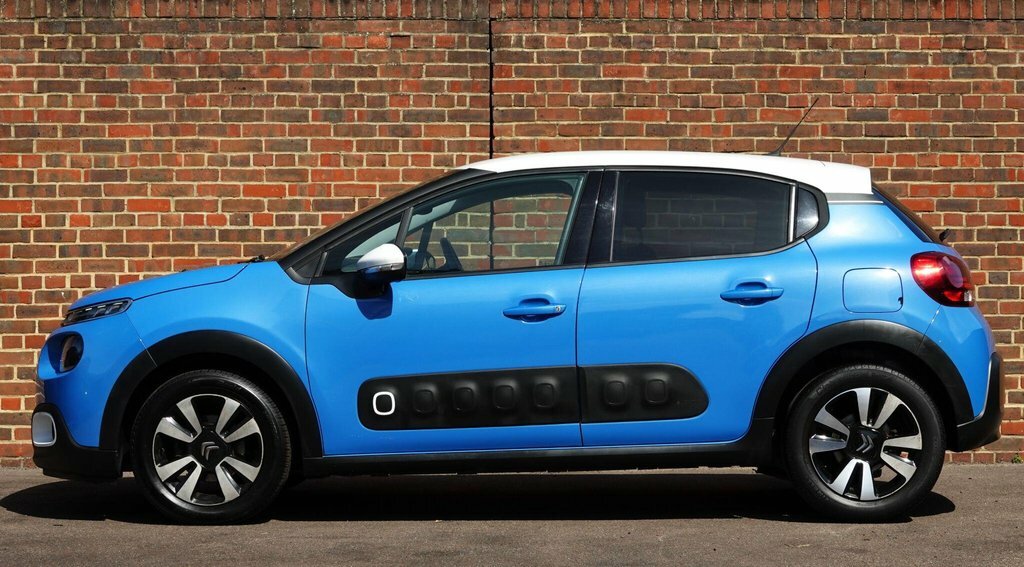 Citroen C3 1.2 Puretech Gpf Flair Hatchback Eat6 E CY18ENX Blue #3
