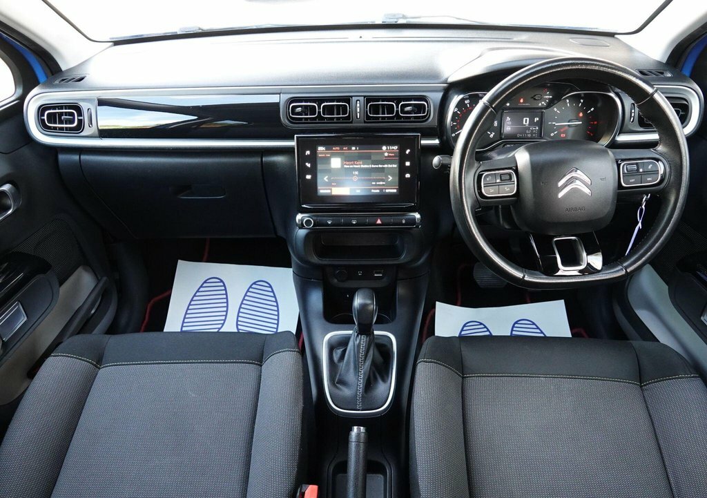 Citroen C3 1.2 Puretech Gpf Flair Hatchback Eat6 E CY18ENX Blue #6