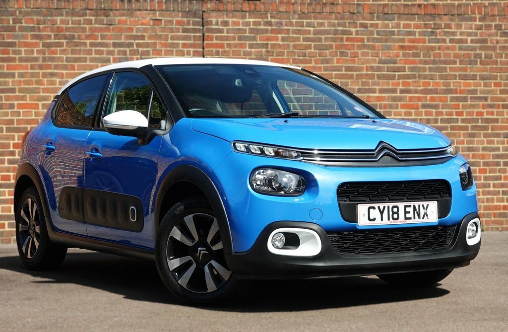 Citroen C3 1.2 Puretech Gpf Flair Hatchback Eat6 E CY18ENX Blue #2