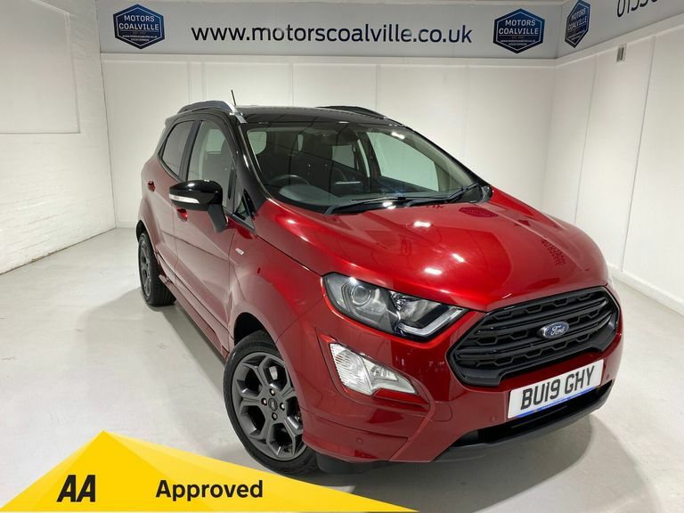 Ford Ecosport 1.0 Ecoboost 140Ps 6 Spd St-line Red