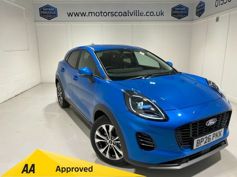 Ford Puma 1.0 Turbo Ecoboost 125Ps Mhev 6 Spd Titanium Blue