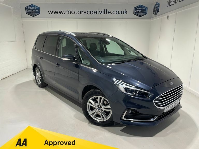 Ford Galaxy 2.5 Fhev 190Ps Titanium 5Dr7 Seater Blue
