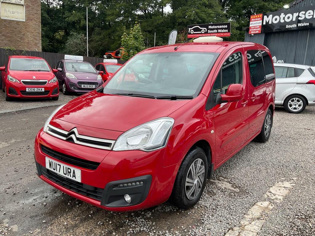 Citroen Berlingo 1.6 Bluehdi Feel Multispace Mpv Euro 6 Red
