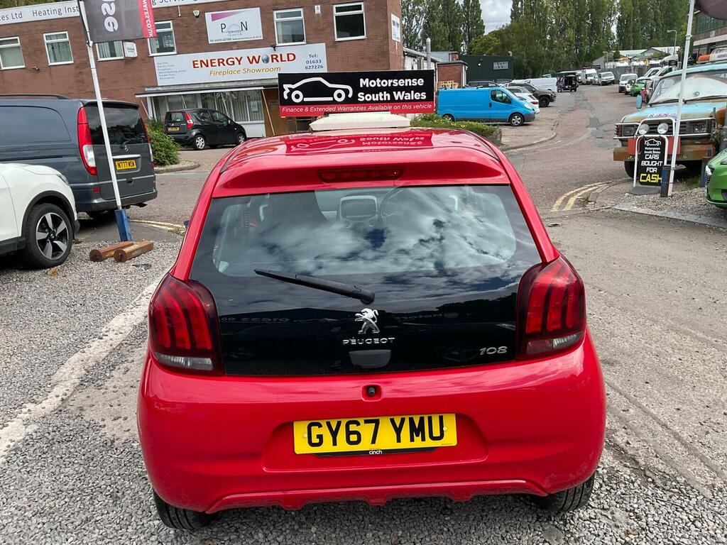 Peugeot 108 1.0 Active 2 Tronic Euro 6 Red #5
