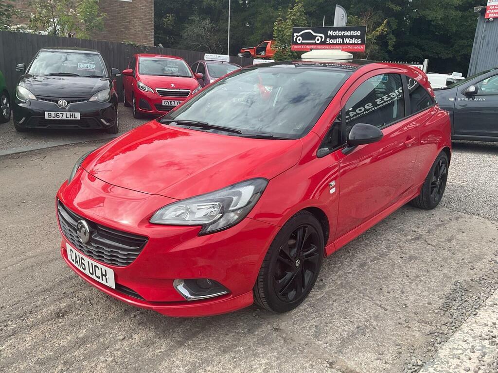 Vauxhall Corsa 1.4I Ecoflex Limited Edition Euro 6 Red