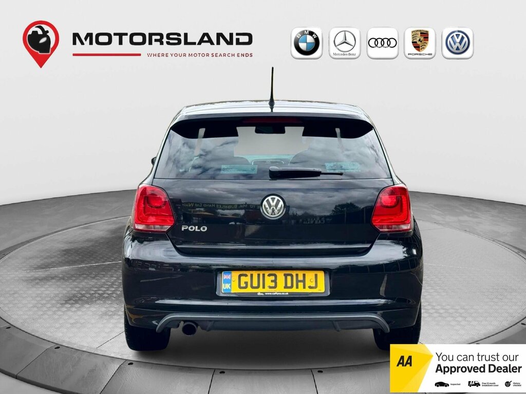 Volkswagen Polo 1.2 Tsi R-line Euro 5 Black #6