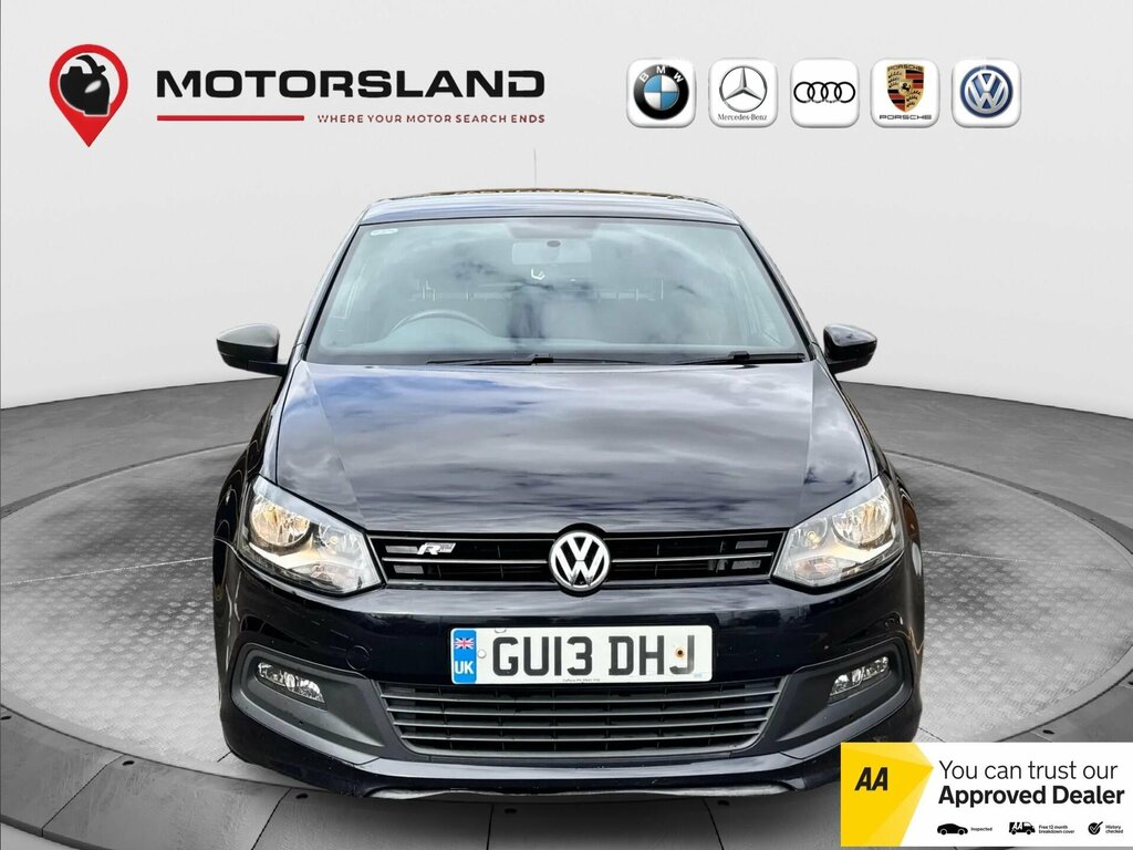 Volkswagen Polo 1.2 Tsi R-line Euro 5 Black #2