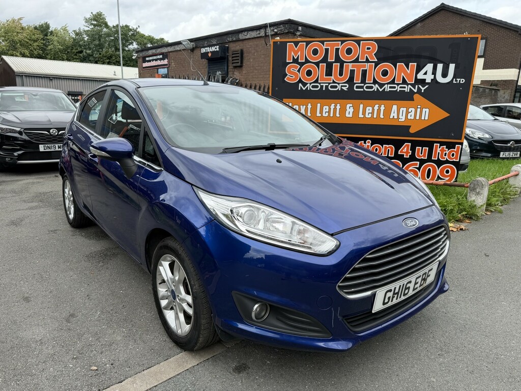 Ford Fiesta 1.5 Tdci Zetec Blue