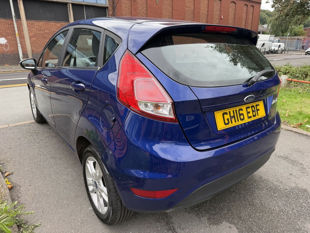 Ford Fiesta 1.5 Tdci Zetec Blue #4
