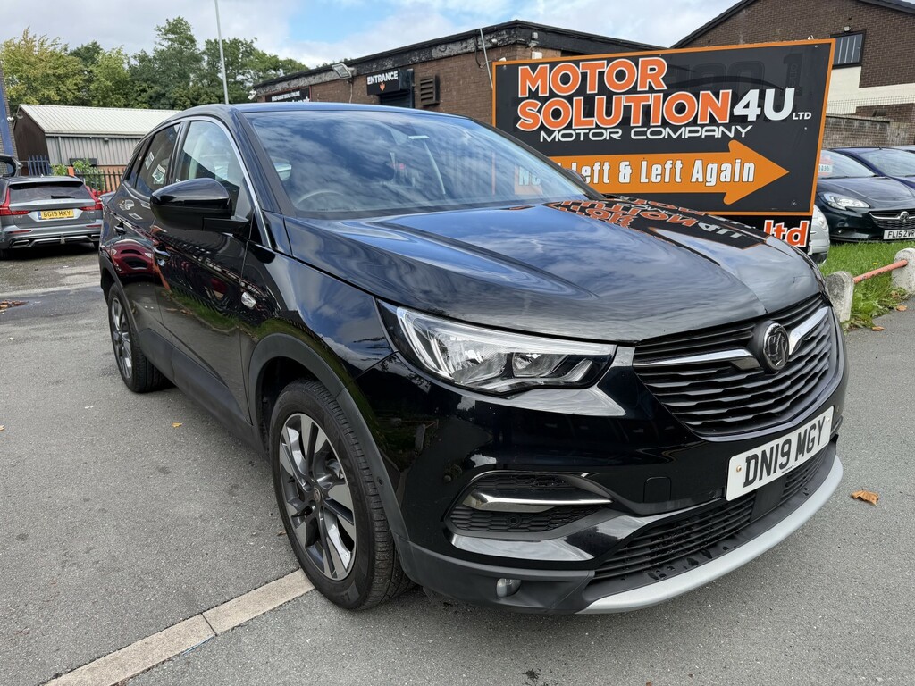 Vauxhall Grandland X Suv 1.5 Turbo D Blueinjection Sport Nav 2019 Black
