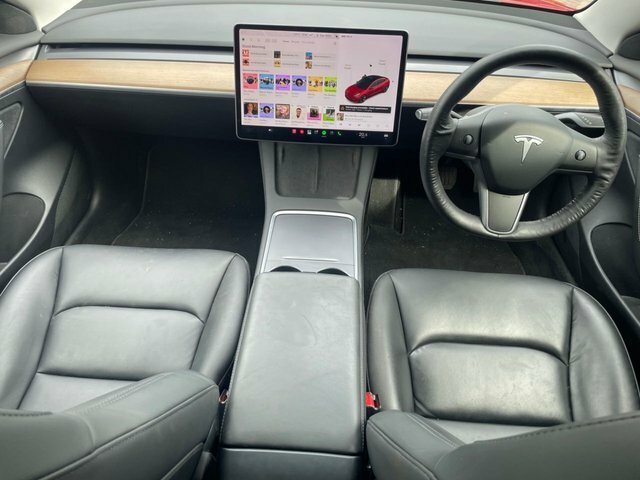 Tesla Model 3 2021 Dual Motor Long Range Saloon A Red #2