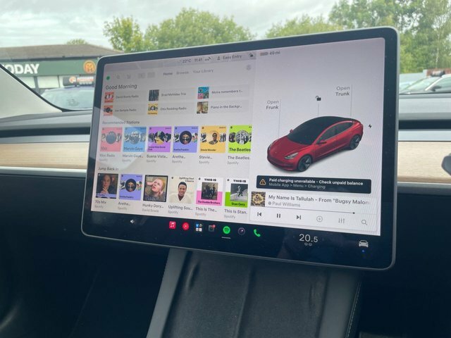 Tesla Model 3 2021 Dual Motor Long Range Saloon A Red #3