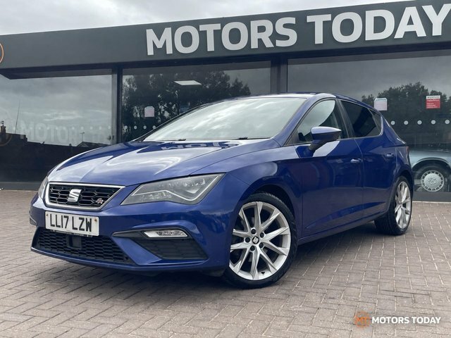 Seat Leon 2017 2.0 Tdi Fr Technology Hatchback Ma Blue