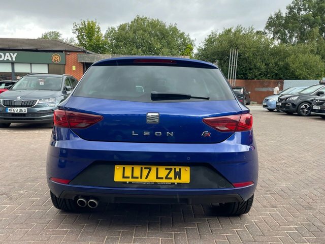 Seat Leon 2017 2.0 Tdi Fr Technology Hatchback Ma Blue #3